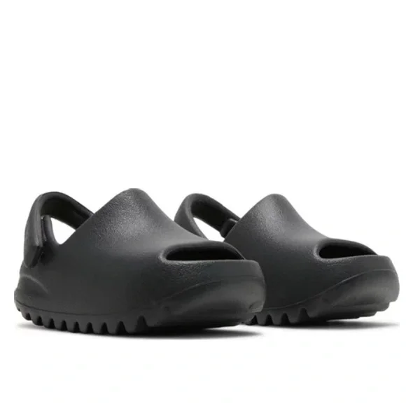 靴 adidas YZY SLIDE Adidas Yeezy YZY Slide Onyx Black Men's Size 10 Kanye West